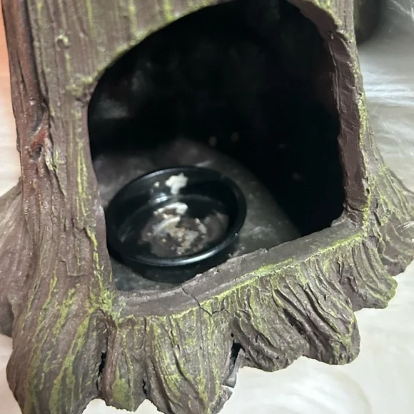 Hear No Evil See No Evil Speak No Evil Tree Cone Incense Burner - Picture 8 of 11